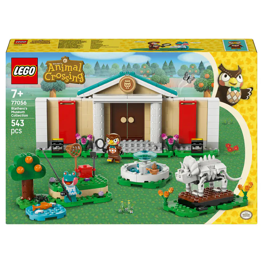LEGO Animal Crossing Blathers’S Museum Collection Building Set