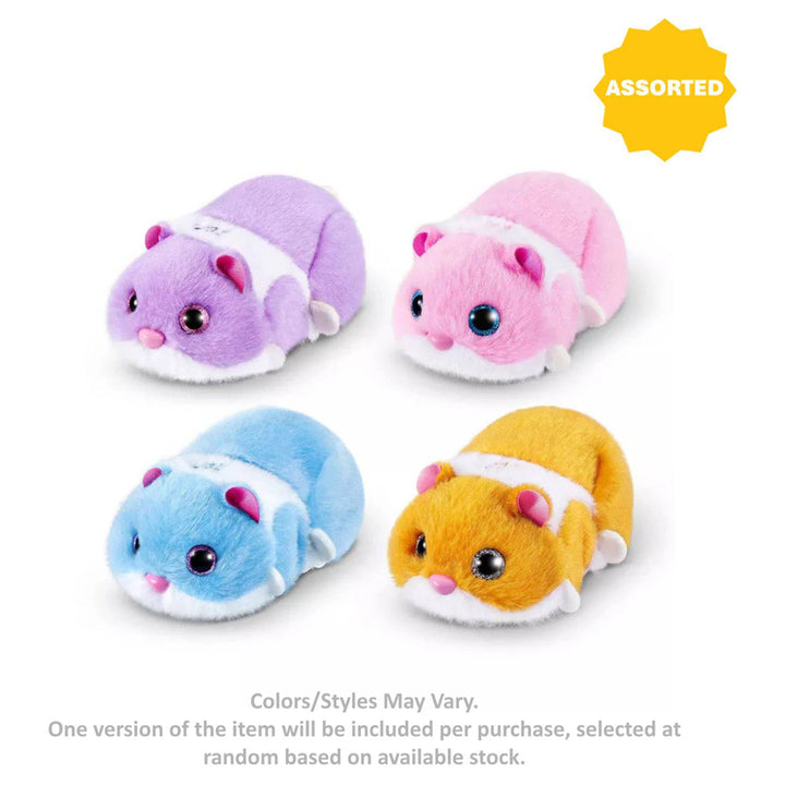 Pets Alive Hamster Mania Series 1 Surprise Plush Toy Capsule (Assorted)