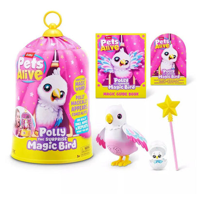 Pets Alive Polly The Surprise Magic Bird Playset