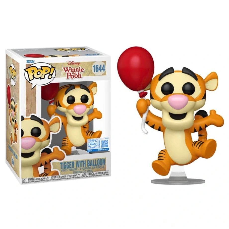 Funko POP! Disney Winnie the Pooh Tigger with Balloon Vinyl Figure (11.9 cm)