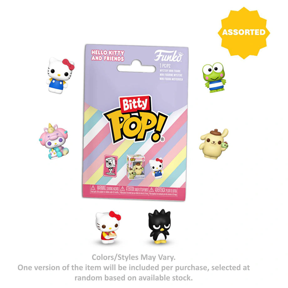 Funko Bitty POP! Sanrio Mystery Vinyl Figure (2.3 cm, Assorted)