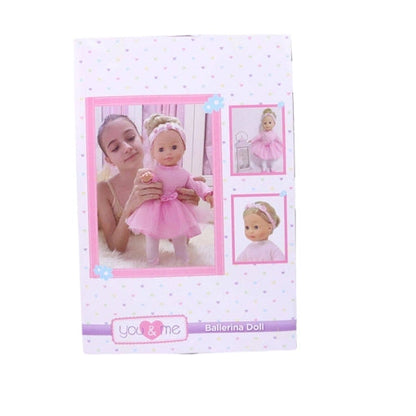 You & Me Ballerina Doll (40 cm, Pink)