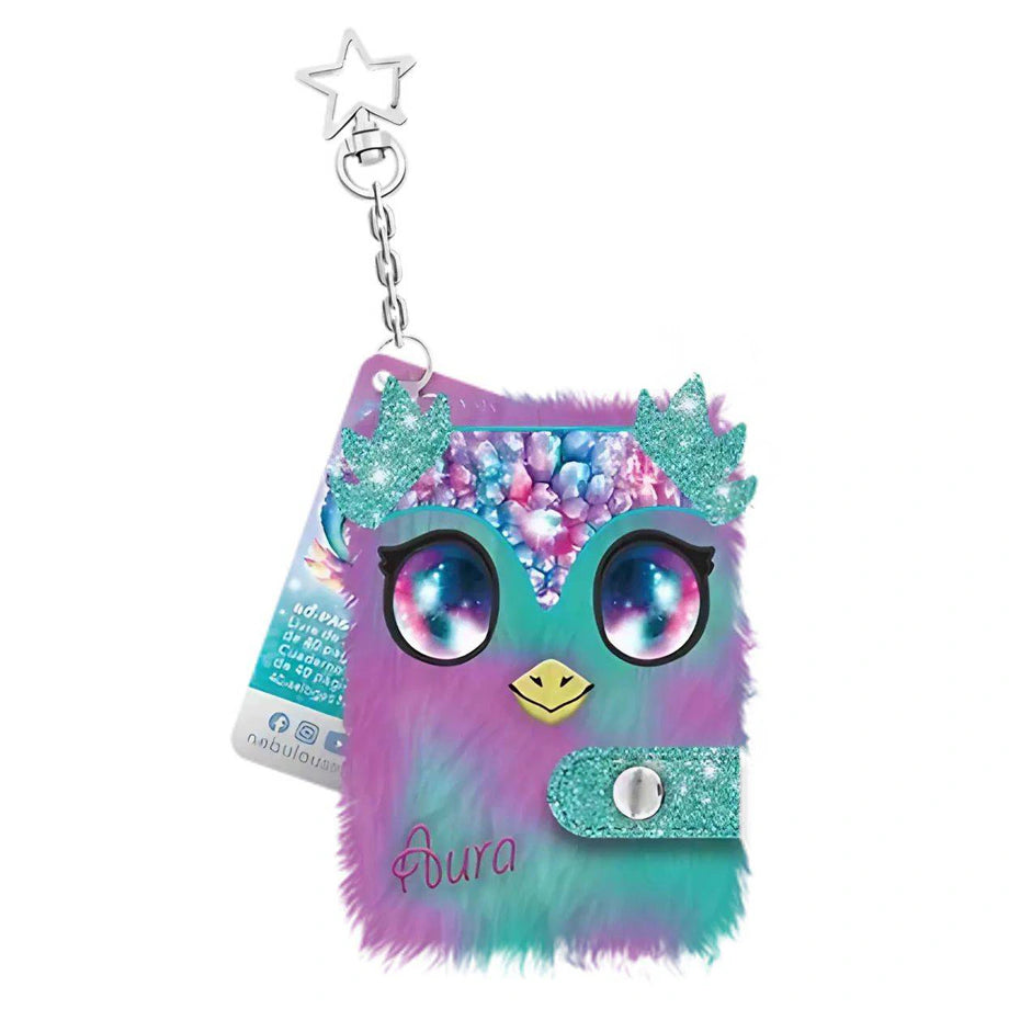 Nebulous Stars Fuzzy Mini Notebook (Paperback, Assorted)