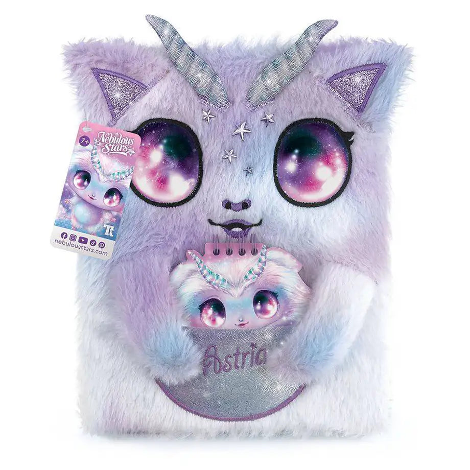 Nebulous Stars Astria 2-in-1 Fuzzy Notebook (Paperback)