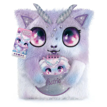 Nebulous Stars Astria 2-in-1 Fuzzy Notebook (Paperback)