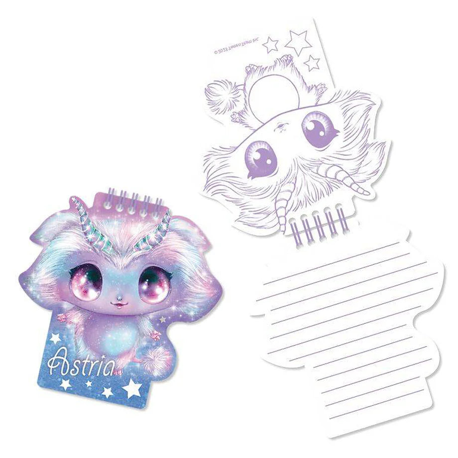 Nebulous Stars Astria 2-in-1 Fuzzy Notebook (Paperback)