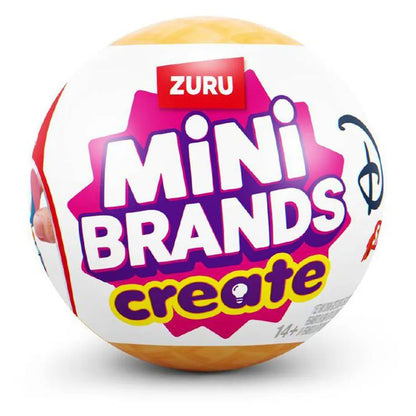 Mini Brands Disney Snackles Create Series 1 Collectible Capsule (Assorted)