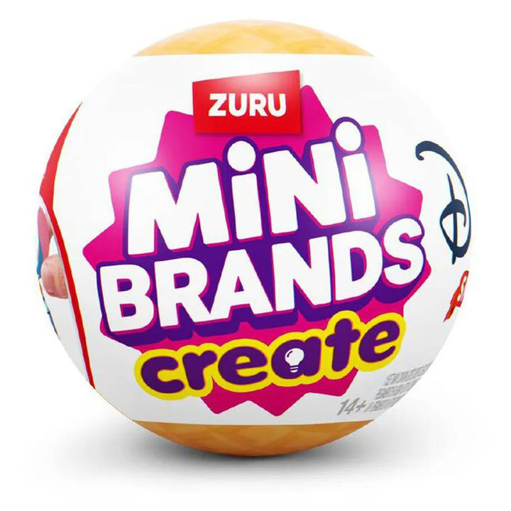 Mini Brands Disney Snackles Create Series 1 Collectible Capsule (Assorted)