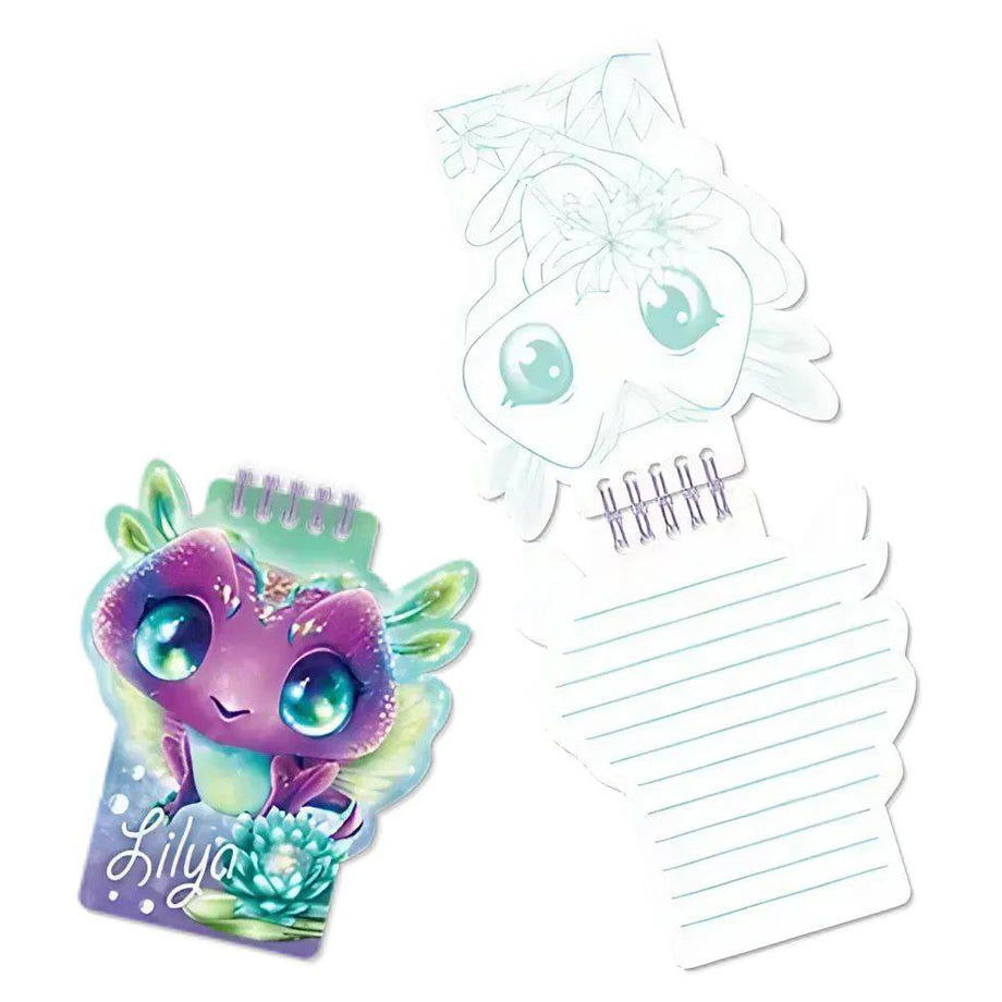 Nebulous Stars Lilya 2-in-1 Fuzzy Notebook (Paperback)