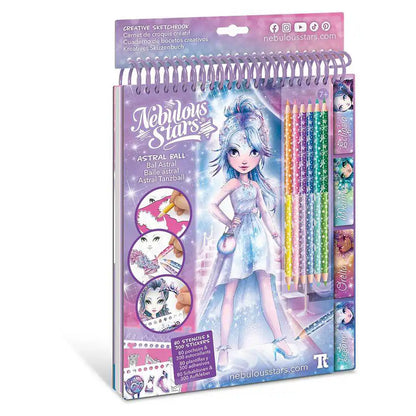 Nebulous Stars Astral Ball Fashion Sketchbook Set (Paperback)