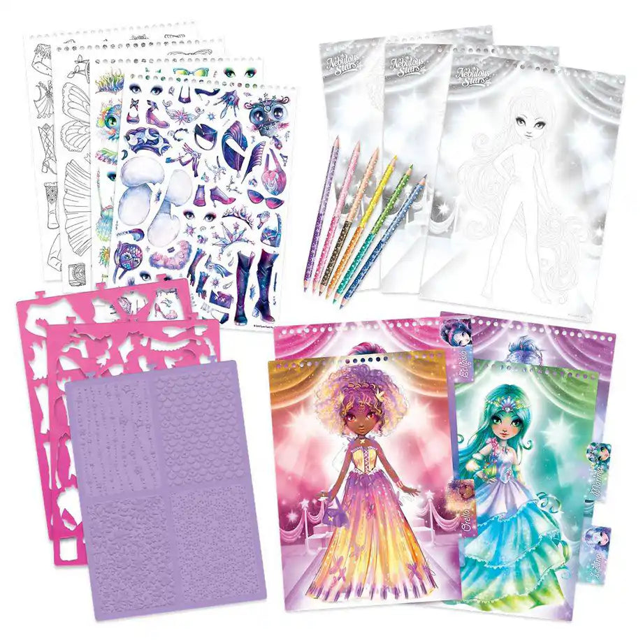 Nebulous Stars Astral Ball Fashion Sketchbook Set (Paperback)