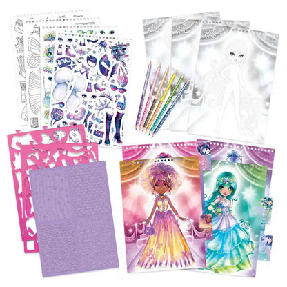 Nebulous Stars Astral Ball Fashion Sketchbook Set (Paperback)