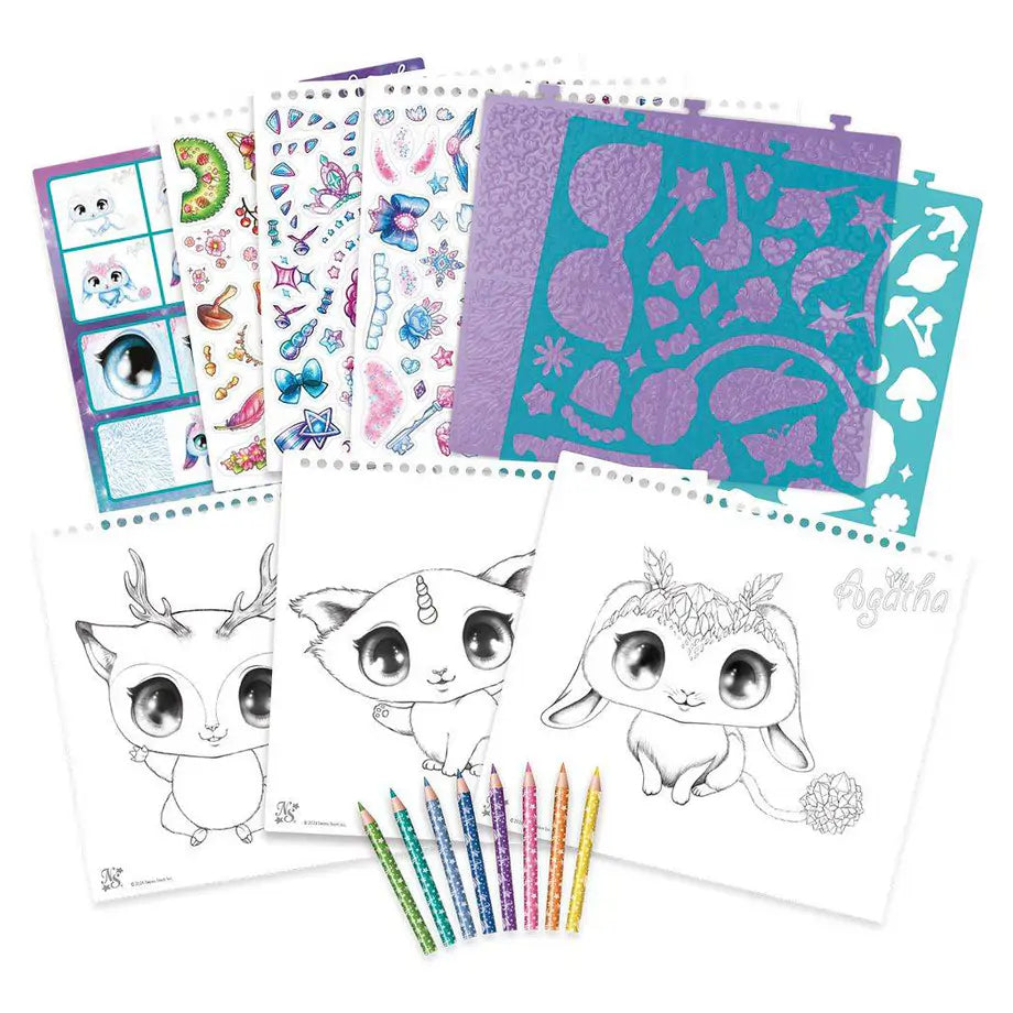 Nebulous Stars Animalious Fever Creative Sketchbook Set (Paperback)
