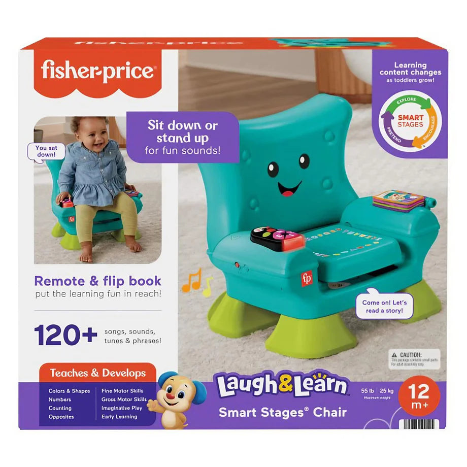 Fisher-Price Laugh & Learn Smart Stages Learning Electronic Chair Toy