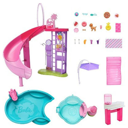 Barbie Dream Pool Playset with 20+ Accessories