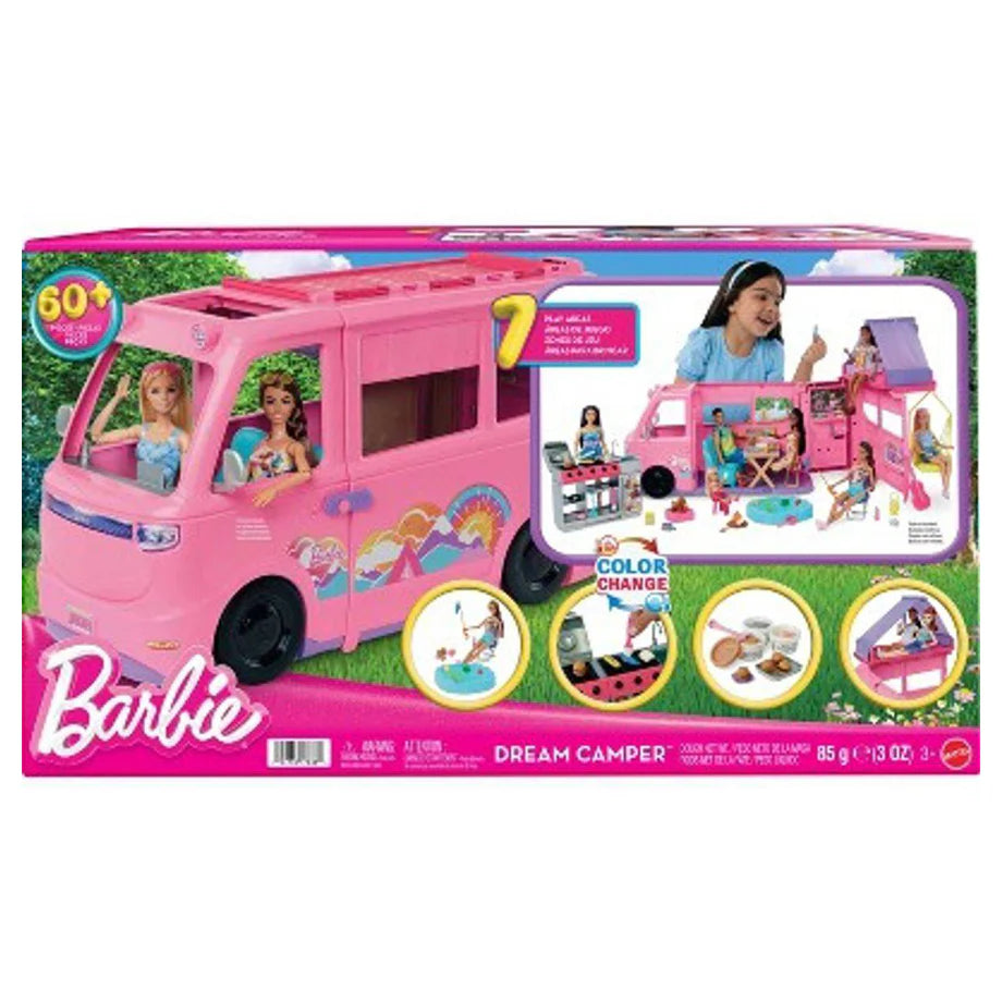 Barbie Dream Camper Playset (85g, 60+ pieces)