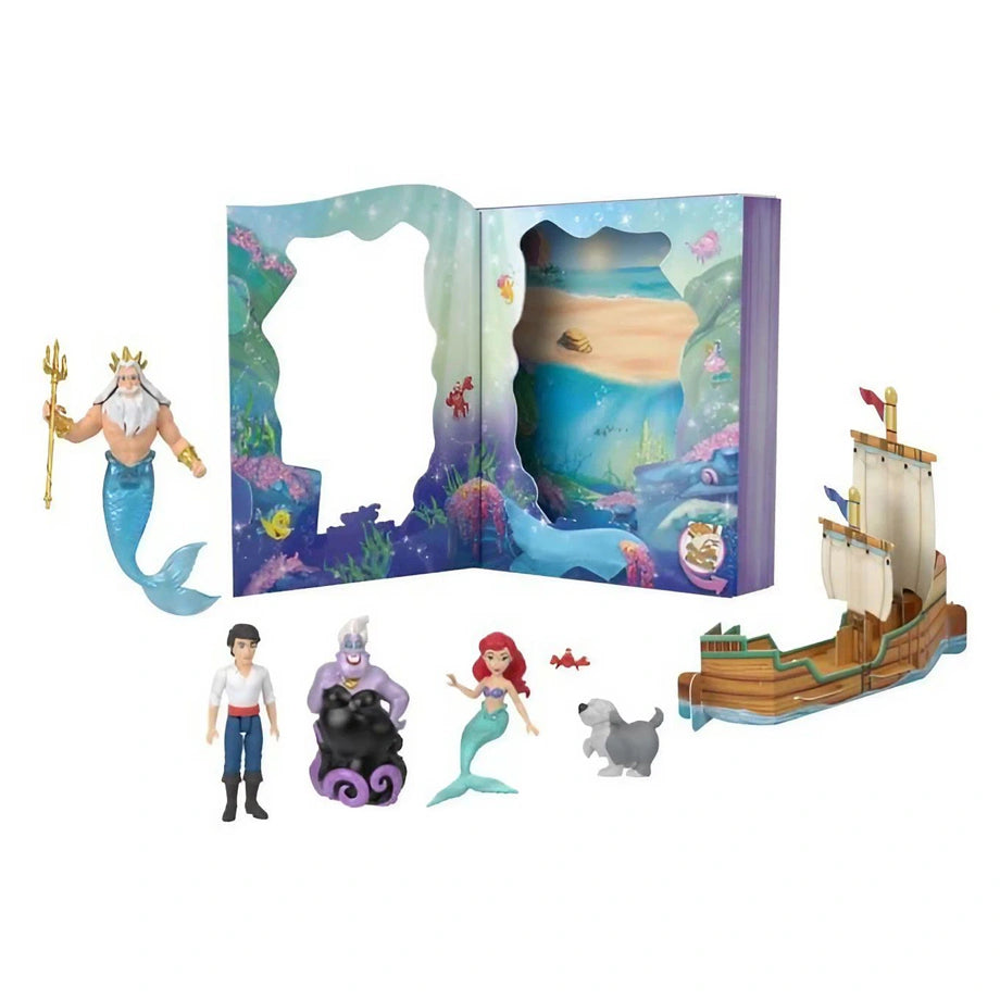 Disney Princess Ariel Mermaid Classic Storybook Playset