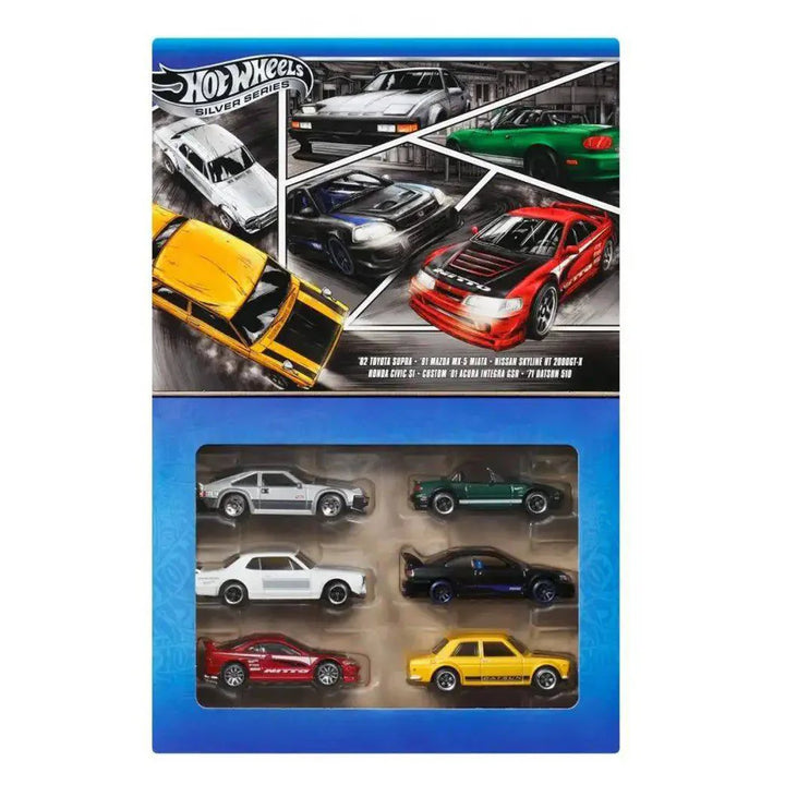 Hot Wheels Streets of Japan 6-Pack Die-Cast Cars
