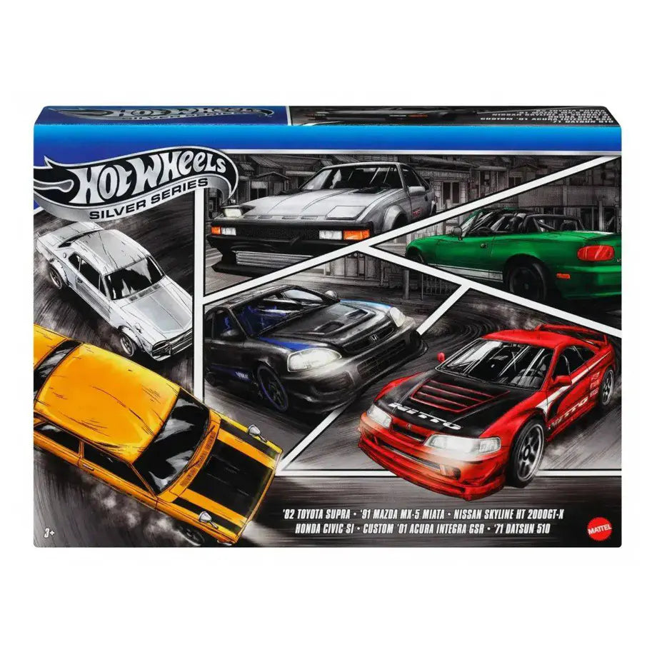 Hot Wheels Streets of Japan 6-Pack Die-Cast Cars