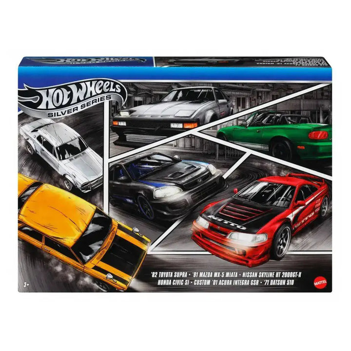 Hot Wheels Streets of Japan 6-Pack Die-Cast Cars