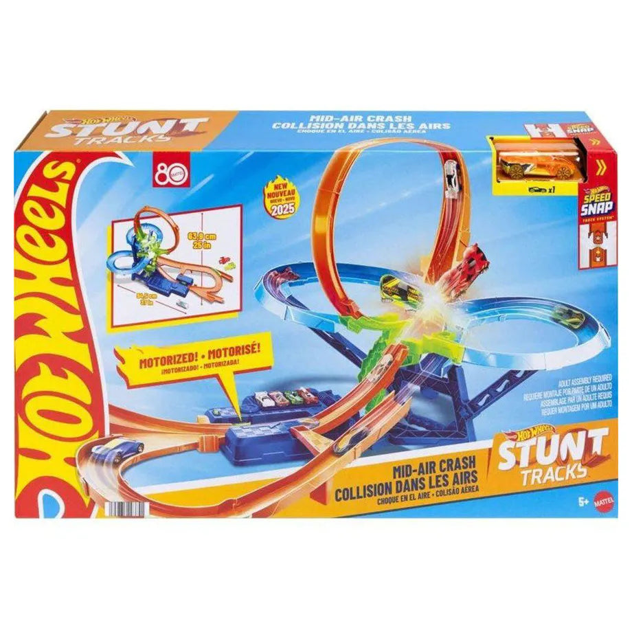 Hot Wheels Mid-Air Crash Playset