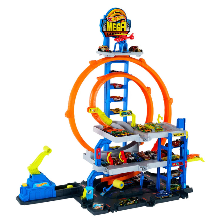 Hot Wheels City Mega Loop Garage Playset