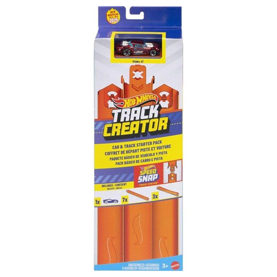 Hot Wheels Track Creator Starter Pack (Red)