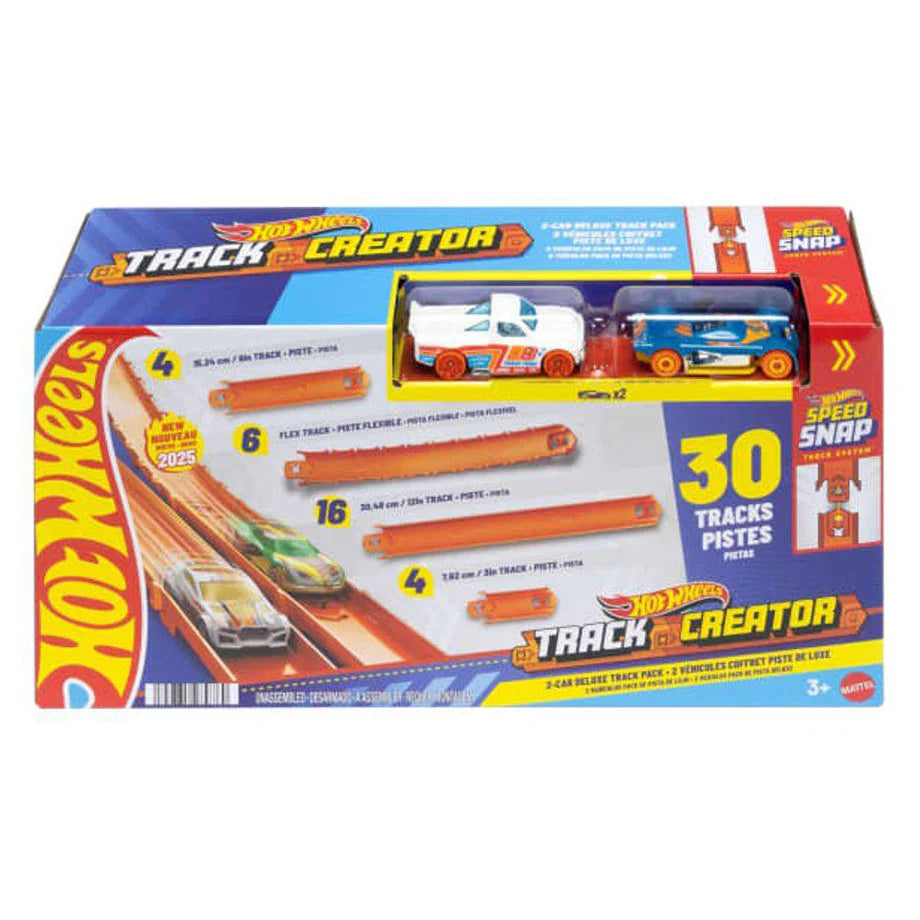 Hot Wheels 2-Car Deluxe Track Pack 1:64