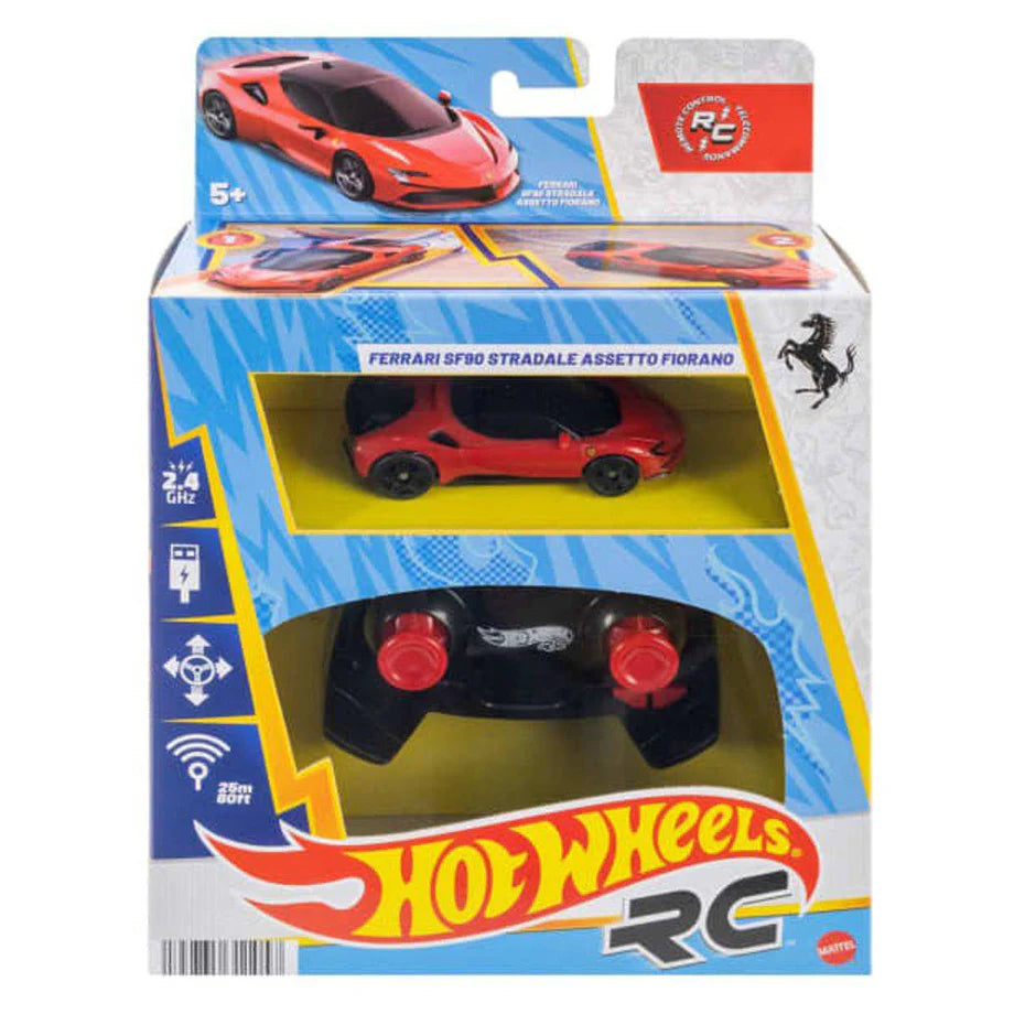 Hot Wheels RC Ferrari Stradale Assetto Fiorano RC Car (Red)