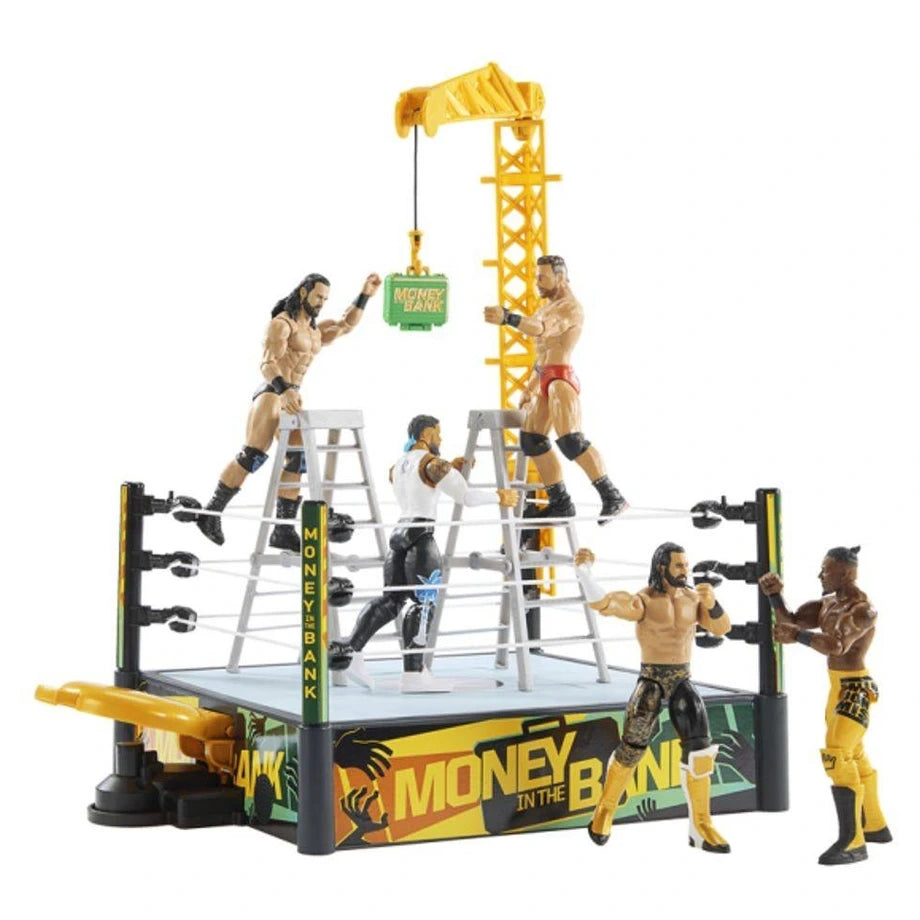 Mattel WWE Money In The Bank Cash-in Ring Playset