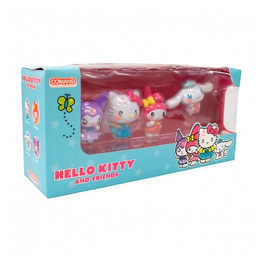Hello Kitty And Friends 4-Pack Figure Set