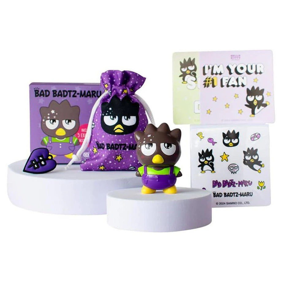 Hello Kitty And Friends Bad Badtz-Maru Mini Vinyl Figure (6 cm)