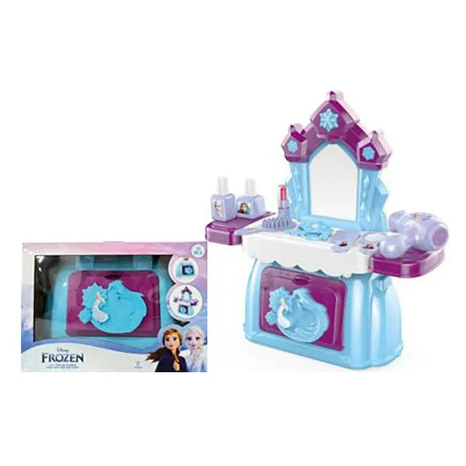 Disney Frozen 2-in-1 Makeup Handbag Table Playset (23 Pieces)