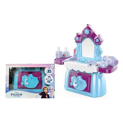 Disney Frozen 2-in-1 Makeup Handbag Table Playset (23 Pieces)