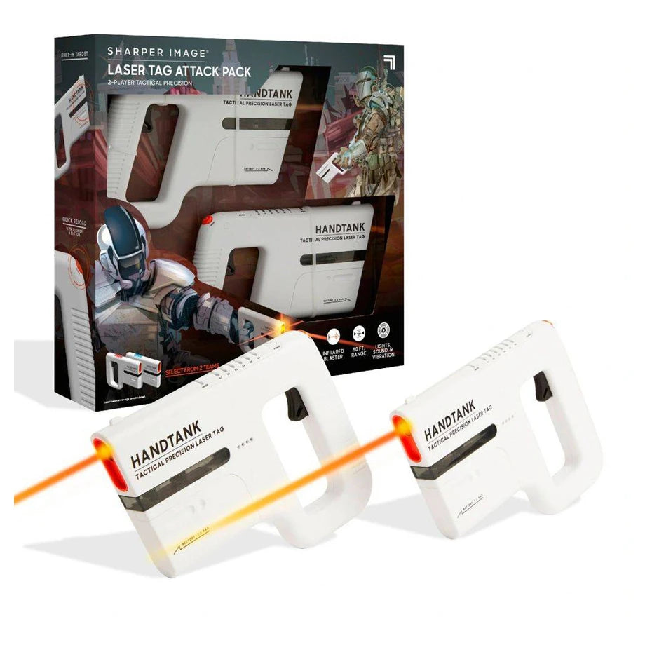 Sharper Image Handtank Laser Tag Attack Pack (Pack of 2)