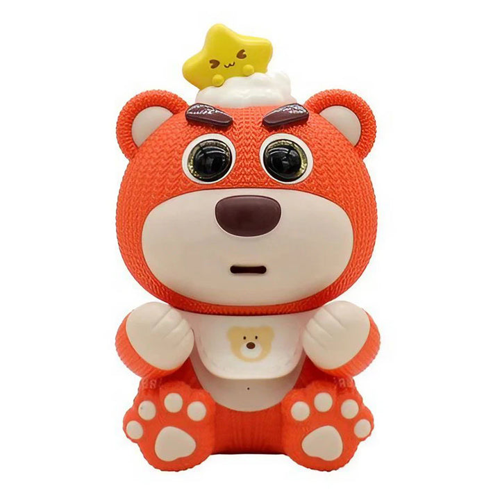 Vivid Fella Woolly Bear Interactive Pet Toy