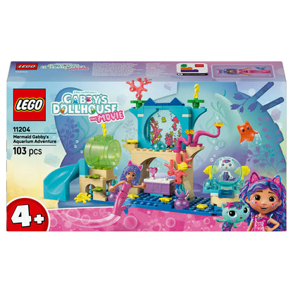 LEGO Gabby’S Dollhouse Mermaid Gabby’S Aquarium Adventure Building Set