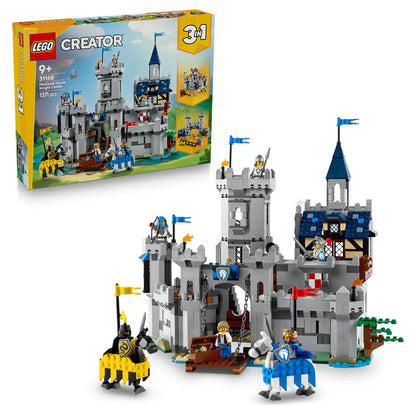 LEGO Creator 3-In-1 Medieval Horse Knight Castle Building Set