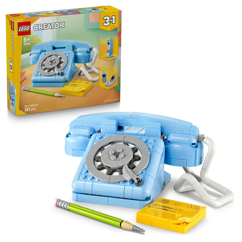 LEGO Creator 3-In-1 Retro Telephone Building Set