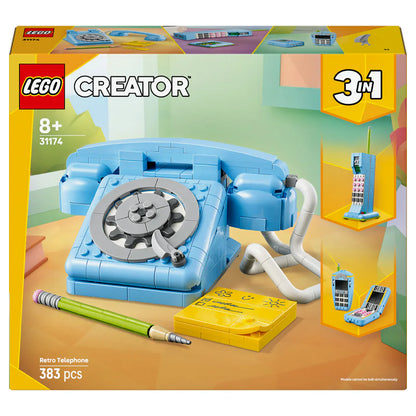 LEGO Creator 3-In-1 Retro Telephone Building Set