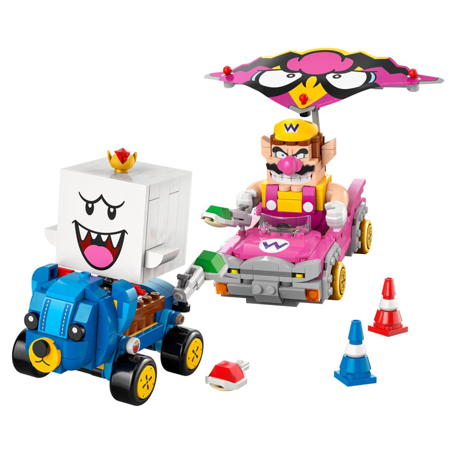 LEGO Super Mario: Mario Kart Wario & King Boo Building Set