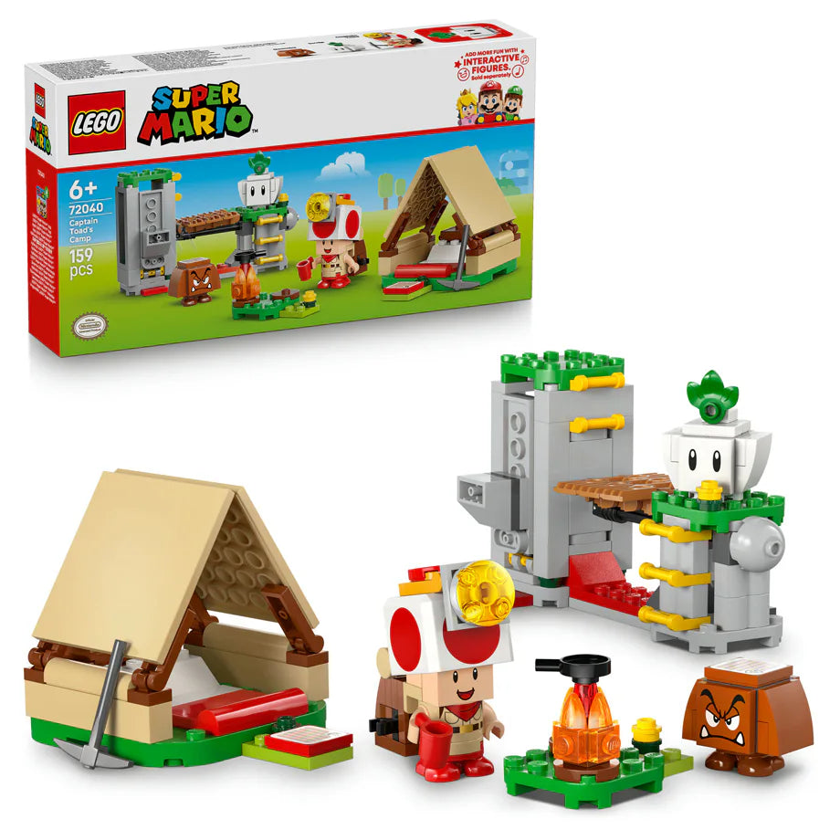 LEGO Super Mario Captain Toad’S Camp Building Set