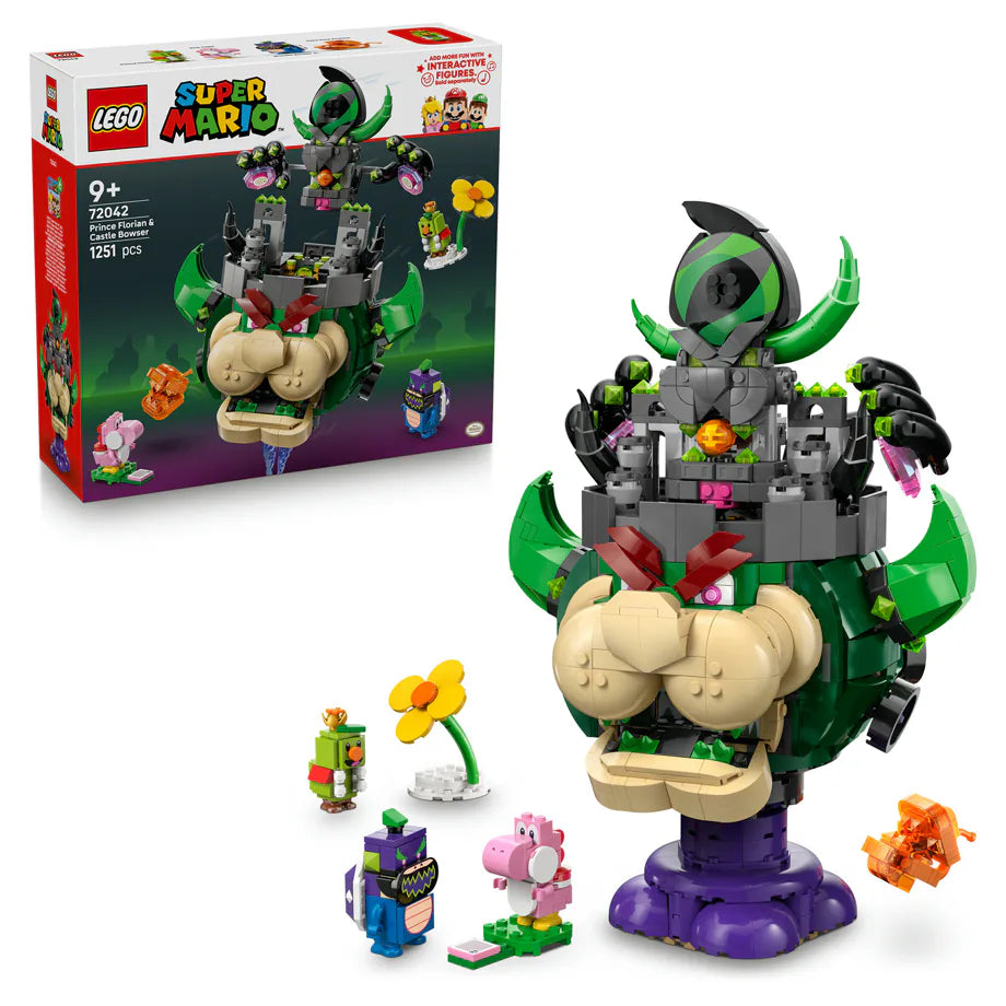LEGO Super Mario Prince Florian & Castle Bowser Building Set