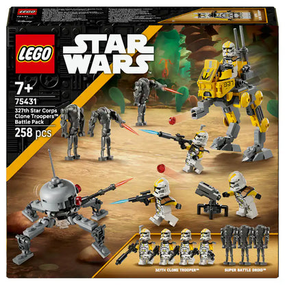LEGO Star Wars 327Th Star Corps Clone Troopers Battle Pack Building Set