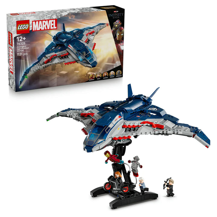 LEGO Marvel Avengers: Age Of Ultron Quinjet Building Set