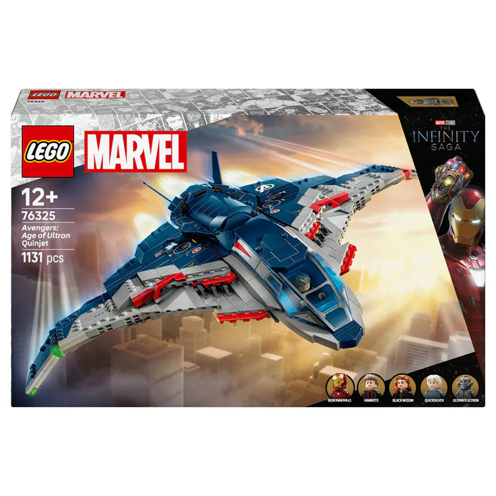 LEGO Marvel Avengers: Age Of Ultron Quinjet Building Set