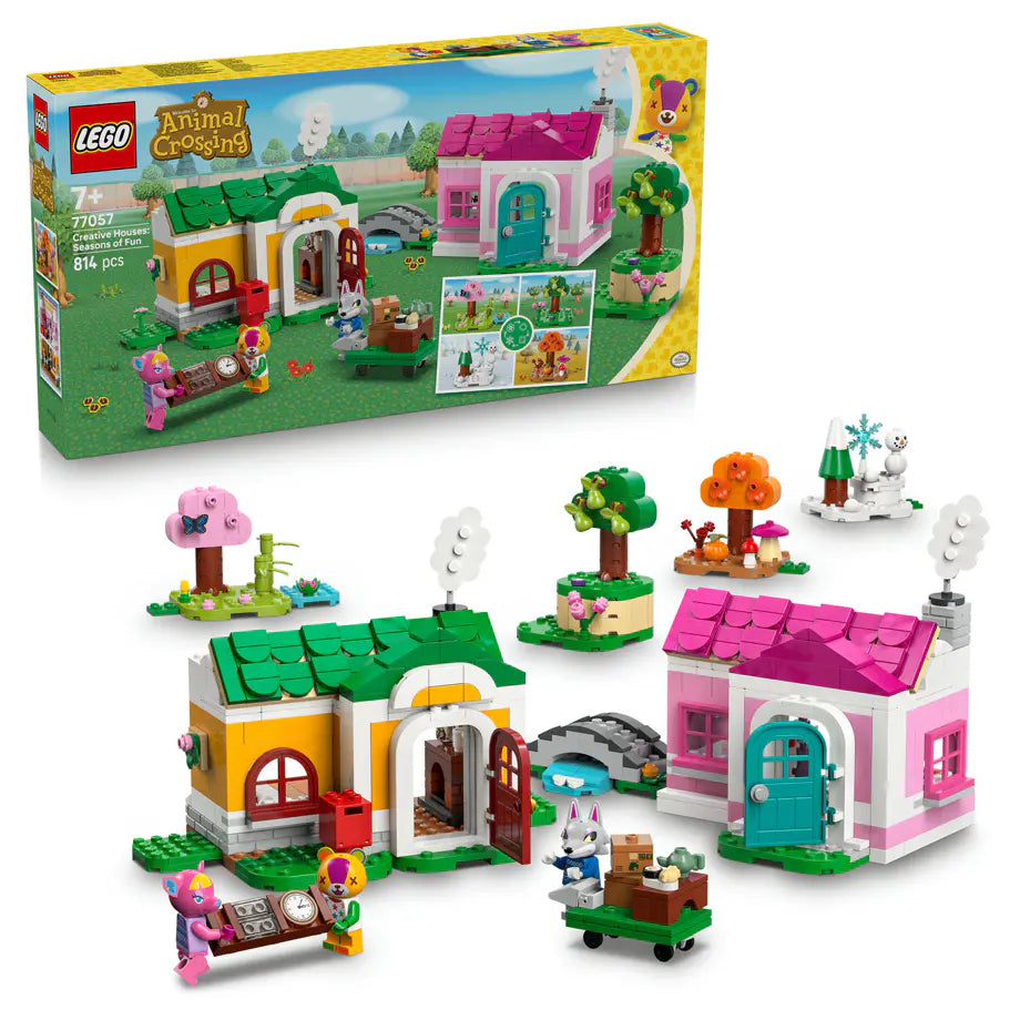LEGO Animal Crossing Creative Houses: Seasons Of Fun Building Set
