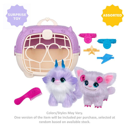 Scruff-a-Luvs From Scruffy To Fluffy Twin Fantasy Scruffs Mystery Plush Pets Playset (Assorted)