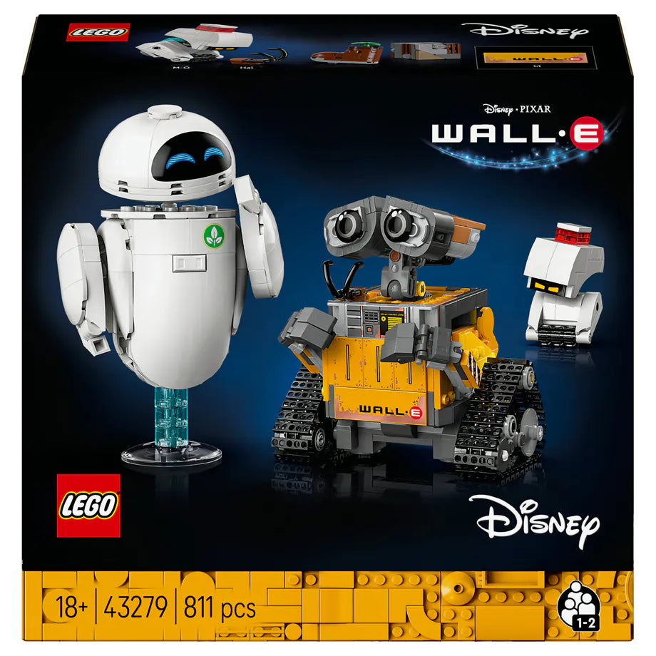 LEGO Disney and Pixar WALL-E and EVE 43279 Building Set (811 Pieces)