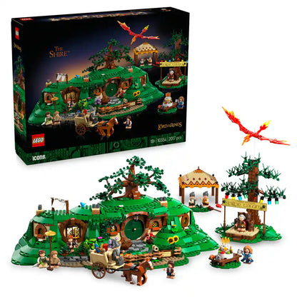 LEGO Icons The Lord of the Rings: The Shire 10354 Building Set (2017 Pieces)
